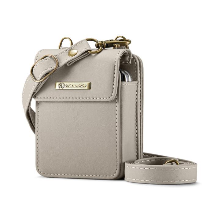 OEM - Samsung Galaxy Z Flip7 FE 5G Läderfodral RFID Skydd - Grå