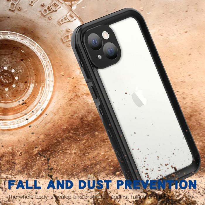 SHELLBOX - SHELLBOX A Series iPhone 13 Skal IP68 Vattentålig Klar