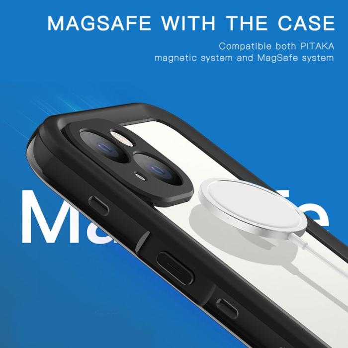 SHELLBOX - SHELLBOX A Series iPhone 13 Skal IP68 Vattentålig Klar