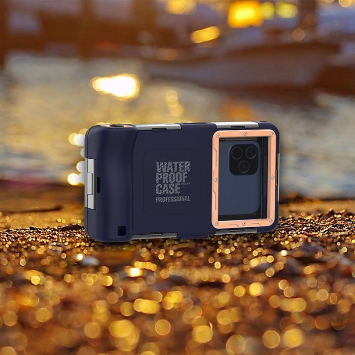 SHELLBOX - SHELLBOX Diving Case II 15m Fodral Blå IPX8 Vattentät