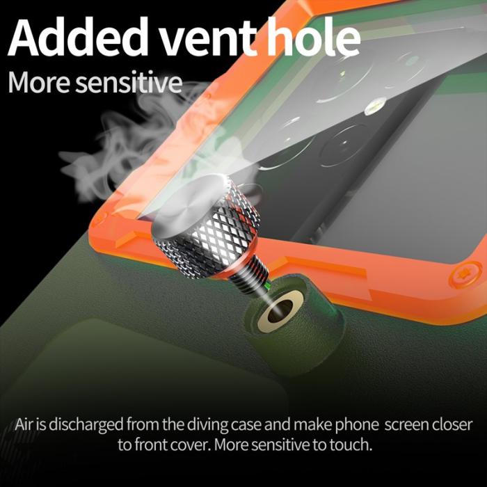 SHELLBOX - SHELLBOX Diving Case II 15m Fodral Grön IPX8 Vattentät