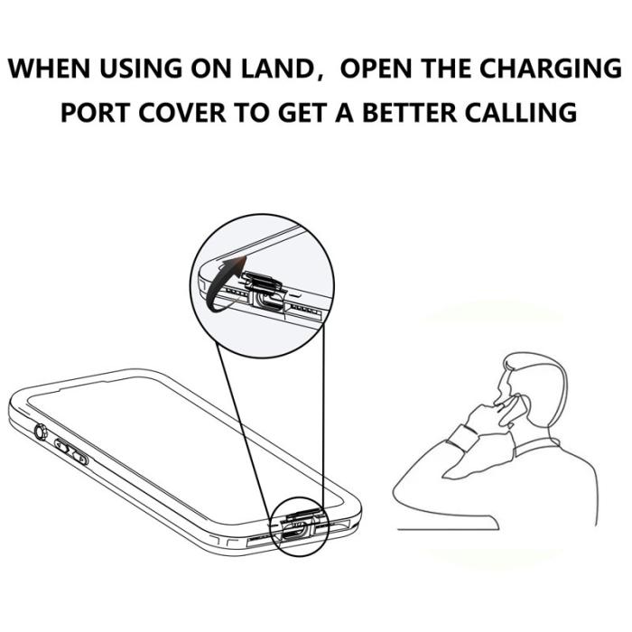 SHELLBOX - SHELLBOX Dot+ Series Fodral för iPhone 15 Pro - Svart