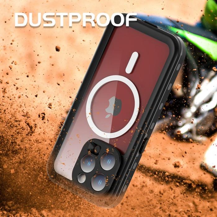 SHELLBOX - SHELLBOX Dot+ Series Fodral för iPhone 15 Pro - Svart