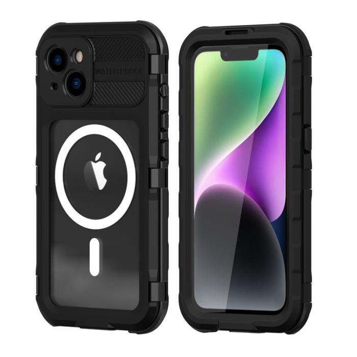 SHELLBOX - SHELLBOX M Series Fodral för iPhone 14 - Vattentålig Svart