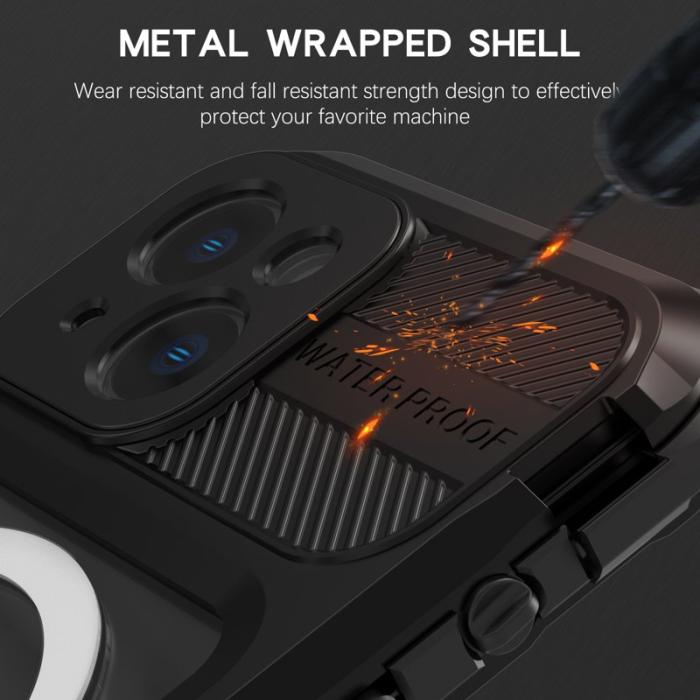 SHELLBOX - SHELLBOX M Series Fodral för iPhone 14 - Vattentålig Svart