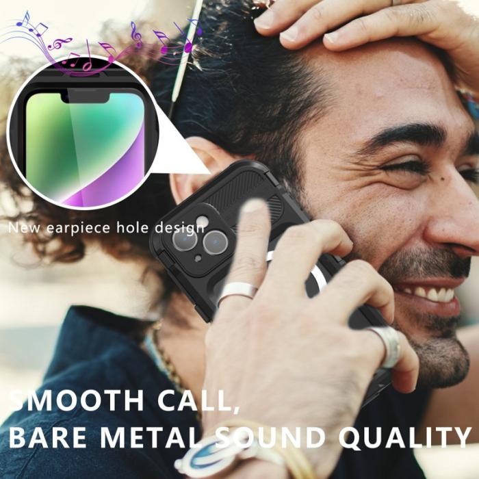 SHELLBOX - SHELLBOX M Series Fodral för iPhone 14 - Vattentålig Svart