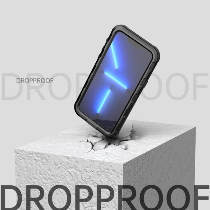 SHELLBOX - SHELLBOX M Series iPhone 13 Pro Max Skal Vattentät Svart