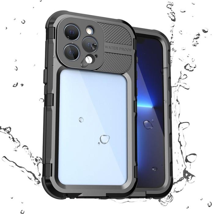 SHELLBOX - SHELLBOX M Series iPhone 13 Pro Vattentät Fodral Svart