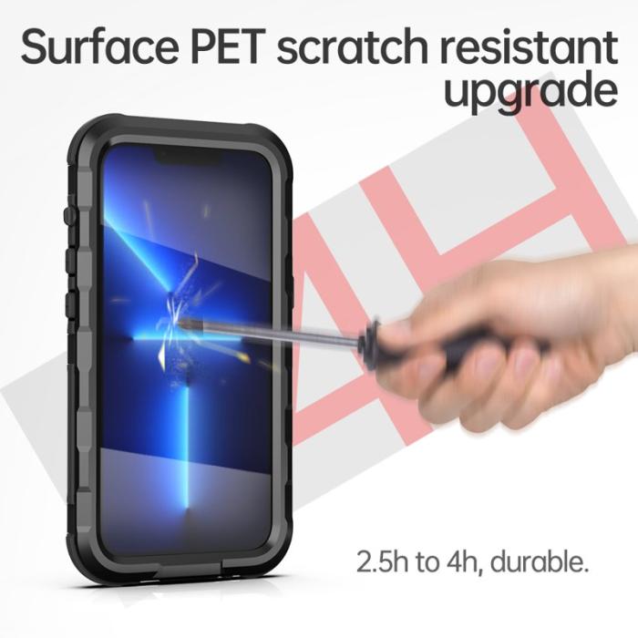 SHELLBOX - SHELLBOX M Series iPhone 13 Pro Vattentät Fodral Svart