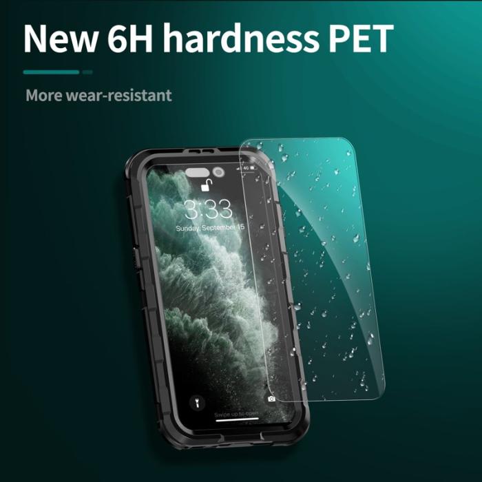 SHELLBOX - SHELLBOX M Series iPhone 15 Pro Vattentät Skal MagSafe Svart