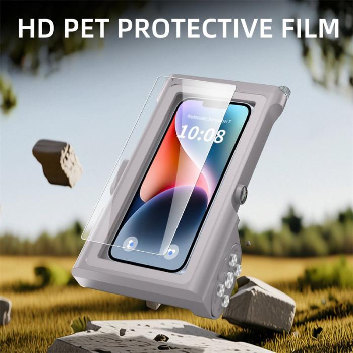 SHELLBOX - SHELLBOX Pro Gen 3 Vattentätt Fodral iPhone 16 Pro Max Grå