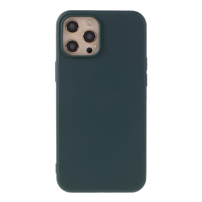 X-Level - X-LEVEL Anti-Drop Silikon Skal för iPhone 12 Pro - Midnight Green