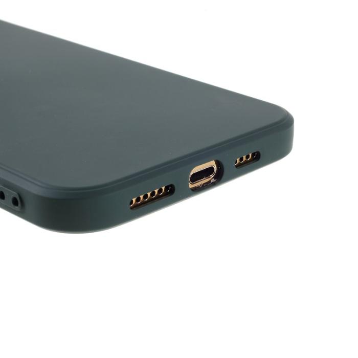 X-Level - X-LEVEL Anti-Drop Silikon Skal för iPhone 12 Pro - Midnight Green