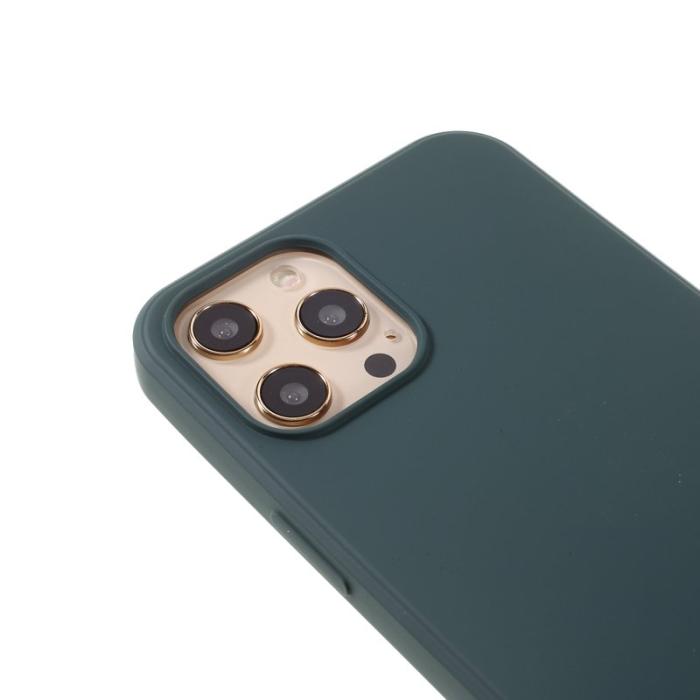 X-Level - X-LEVEL Anti-Drop Silikon Skal för iPhone 12 Pro - Midnight Green