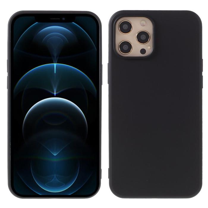 X-Level - X-LEVEL Anti-Drop Silikon Skal för iPhone 12 Pro - Svart