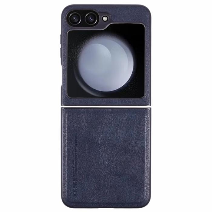 X-Level - X-LEVEL Bojue-3 Fodral för Samsung Galaxy Z Flip7 FE 5G Blå