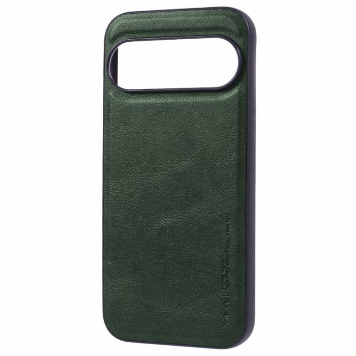 X-Level - X-LEVEL Bojue-3 Google Pixel 9 Pro XL Skal PU Läder - Midnight Green