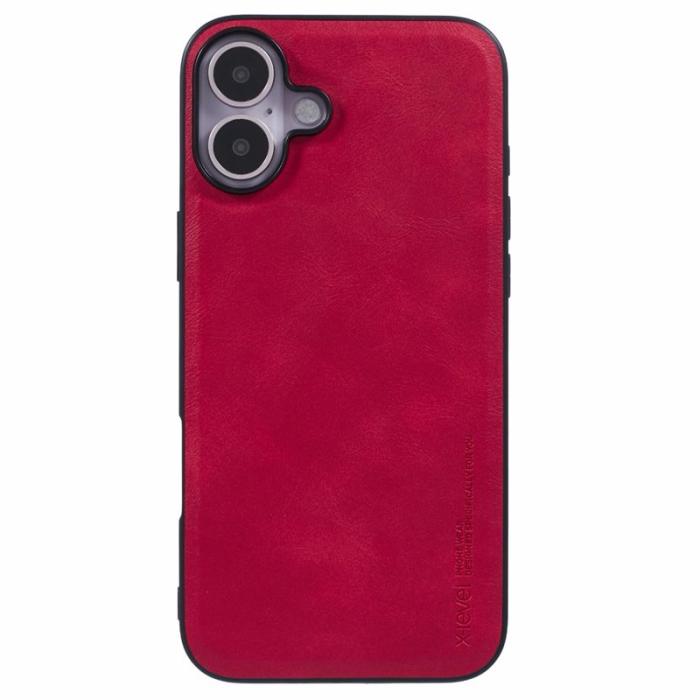X-Level - X-LEVEL Bojue-3 iPhone 16 Plus Skal Hybrid Röd