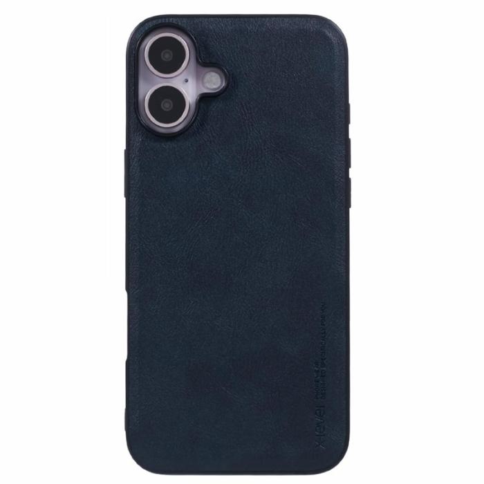 X-Level - X-LEVEL Bojue-3 iPhone 16 Plus Skal Hybrid Skydd Blå