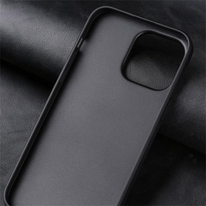 X-Level - X-LEVEL Bojue-3 iPhone 16 Pro Skal Läderbelagd - Midnight Green