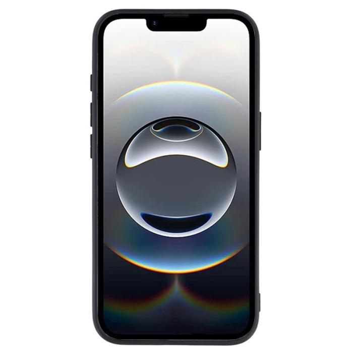 X-Level - X-LEVEL Bojue-3 iPhone 16e Skal Läderbelagt Svart