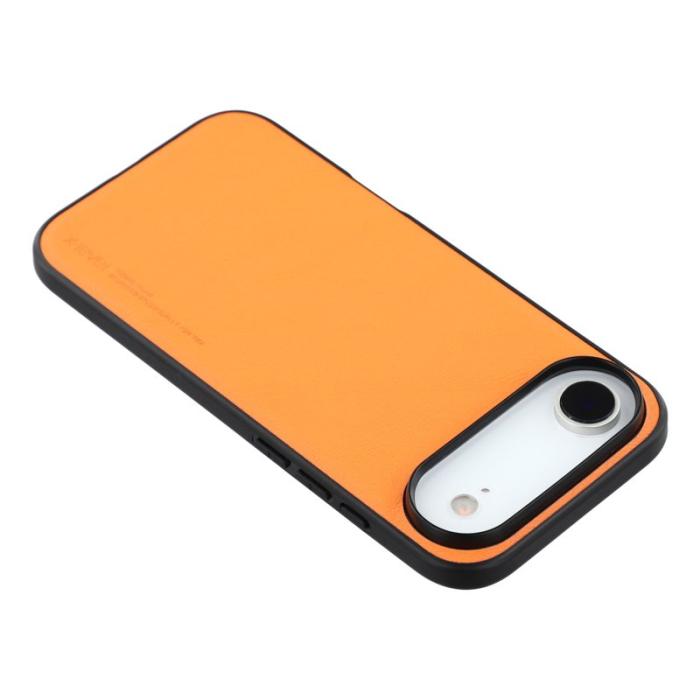 X-Level - X-LEVEL Bojue-3 iPhone Air Skal Läderbelagt PC + TPU Orange