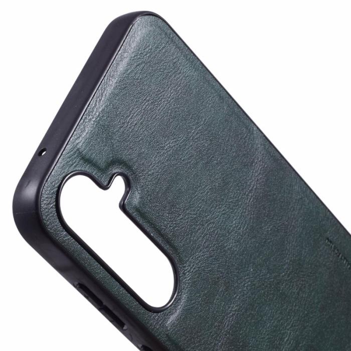 X-Level - X-LEVEL Bojue-3 Samsung Galaxy A55 5G Skal Läder TPU PC - Mörkgrön