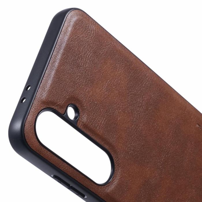 X-Level - X-LEVEL Bojue-3 Skal för Samsung Galaxy S24 FE - Brun