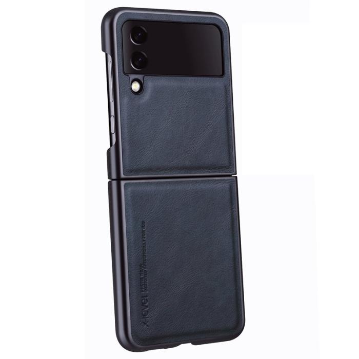 X-Level - X-LEVEL Bojue-3 Skal för Samsung Galaxy Z Flip3 5G - Blå