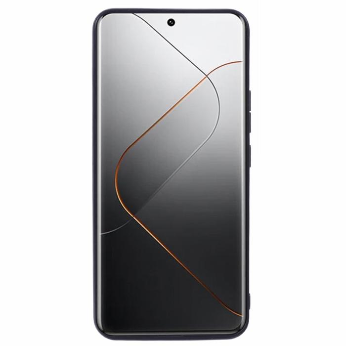 X-Level - X-LEVEL Bojue-3 Xiaomi 14 Pro Slim Skal Läder+PC+TPU Svart