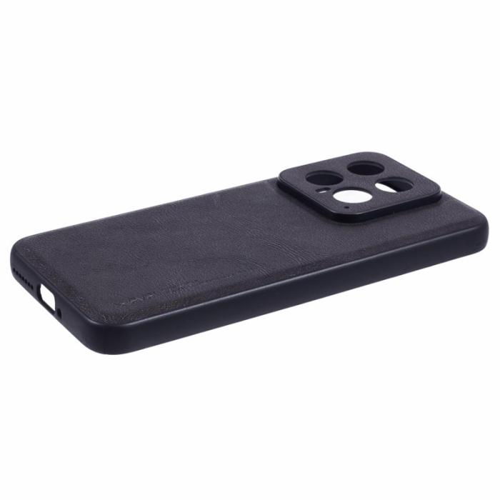 X-Level - X-LEVEL Bojue-3 Xiaomi 14 Skal Läderbeläggning Svart