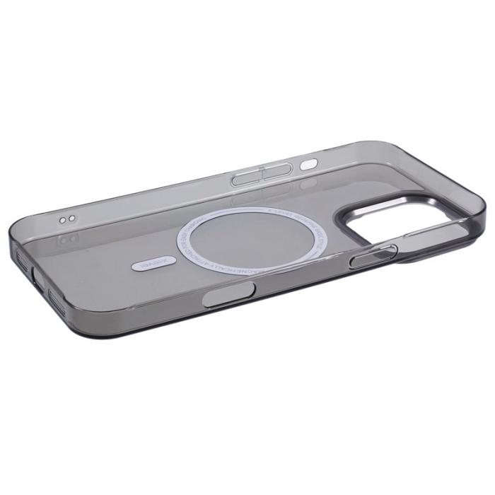 X-Level - X-LEVEL Clear Series iPhone 16 Pro Skal MagSafe Transparent Svart