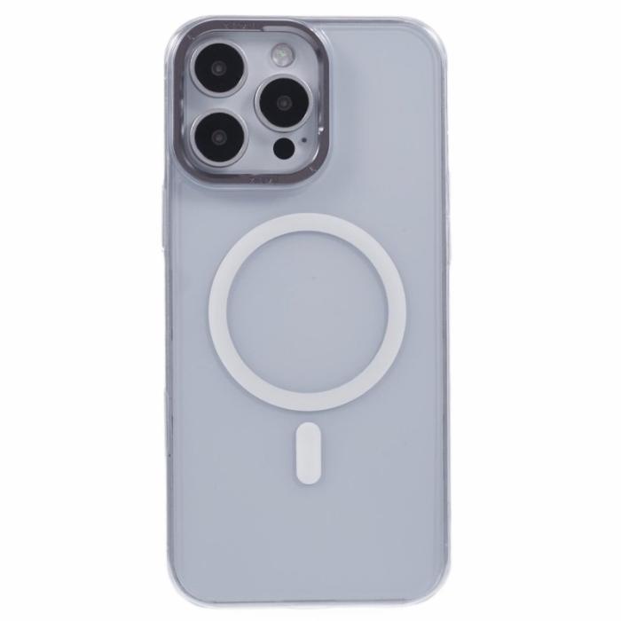 X-Level - X-LEVEL Clear Series iPhone 16 Pro Skal MagSafe Transparent Vit