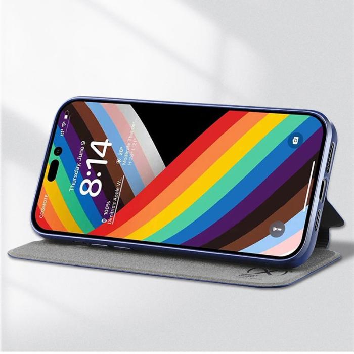 X-Level - X-LEVEL Colorful-Ⅱ iPhone 15 Plus Skal Mörkblå Shockproof