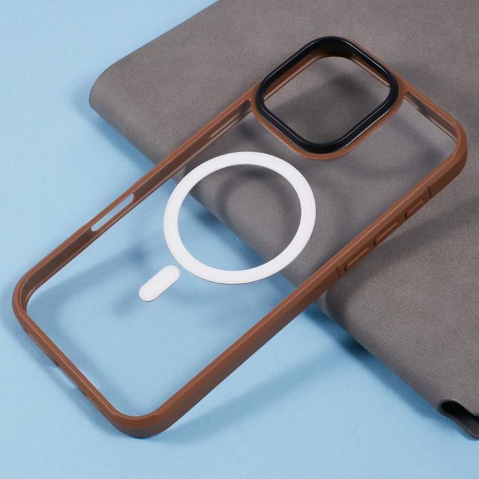 X-Level - X-LEVEL Crystal Clear iPhone 16 Pro Max Skal Titanium Gold