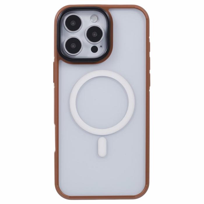 X-Level - X-LEVEL Crystal Clear iPhone 16 Pro Skal TPU+PC Titanium Gold