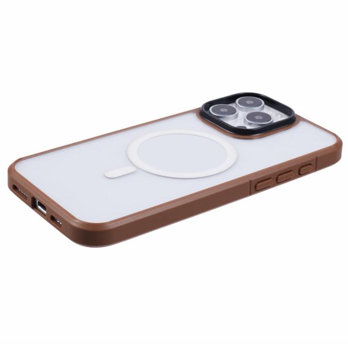 X-Level - X-LEVEL Crystal Clear iPhone 16 Pro Skal TPU+PC Titanium Gold