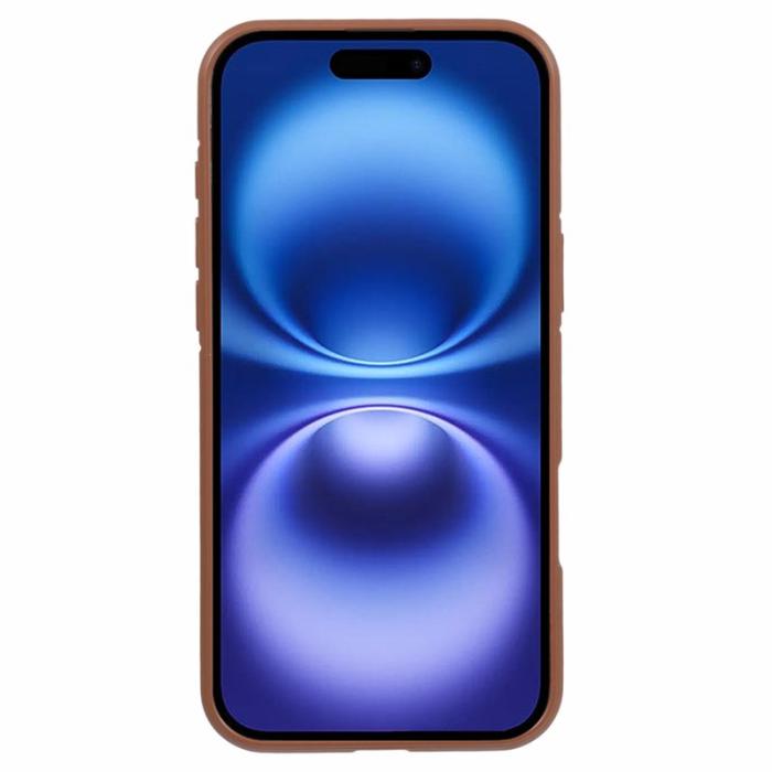 X-Level - X-LEVEL Crystal Clear iPhone 16 Skal TPU+PC - Titanium Gold