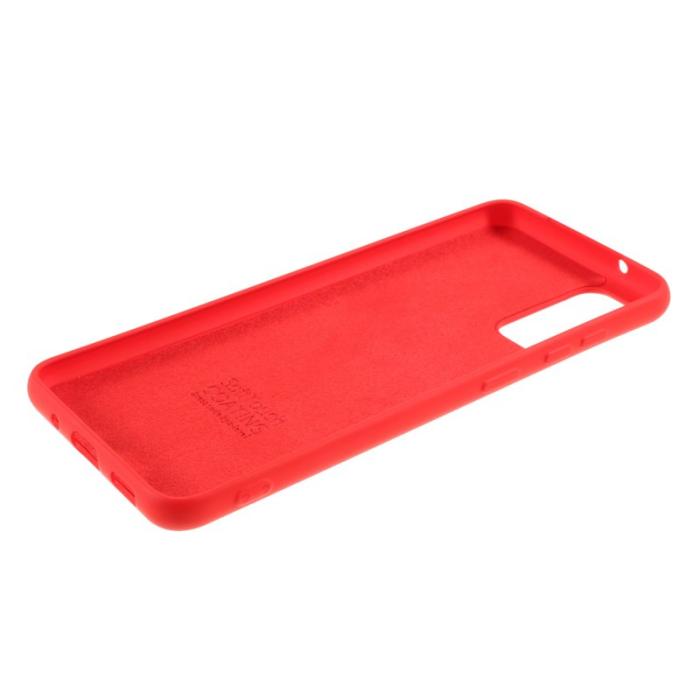 X-Level - X-LEVEL Dynamic Series Liquid Silicone Skal för Samsung Galaxy S20 - Röd