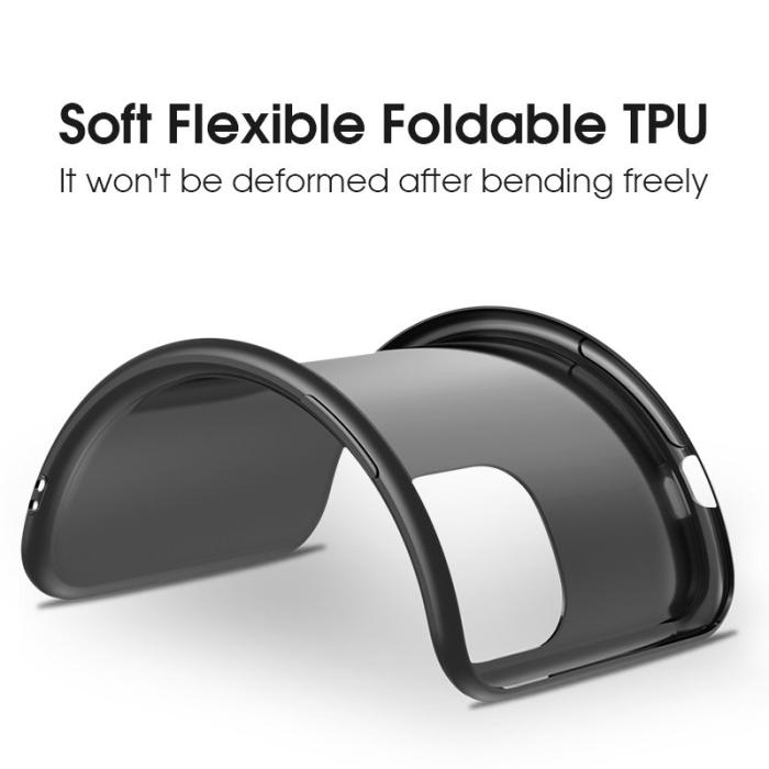 X-Level - X-LEVEL Frosted Soft TPU Skal för iPhone 11 6.1 tum - Svart