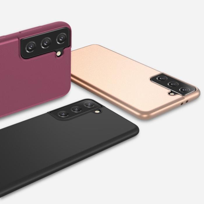 X-Level - X-LEVEL Frosted TPU Fodral för Samsung Galaxy S21 5G - Svart