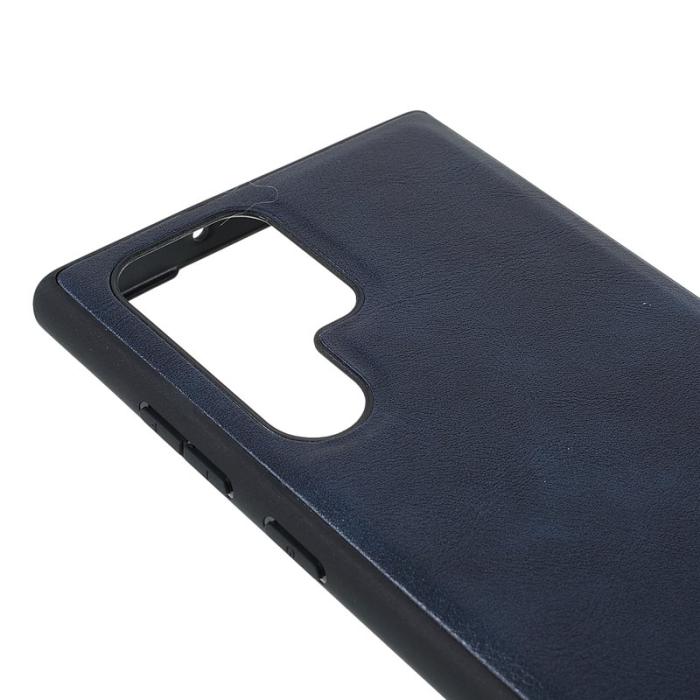 X-Level - X-LEVEL Galaxy S22 Ultra Fodral i PU Läder - Blå
