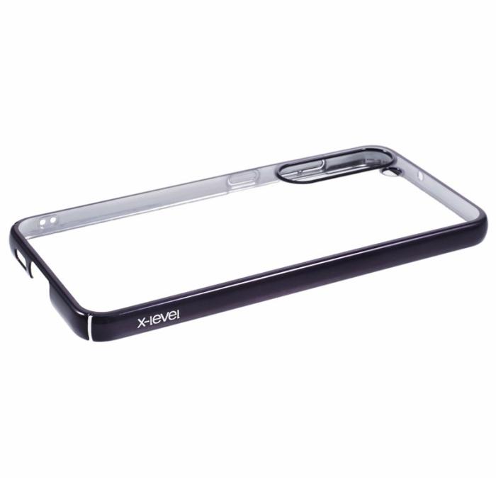 X-Level - X-LEVEL Galaxy S23 Skal Hård PC Transparent Svart