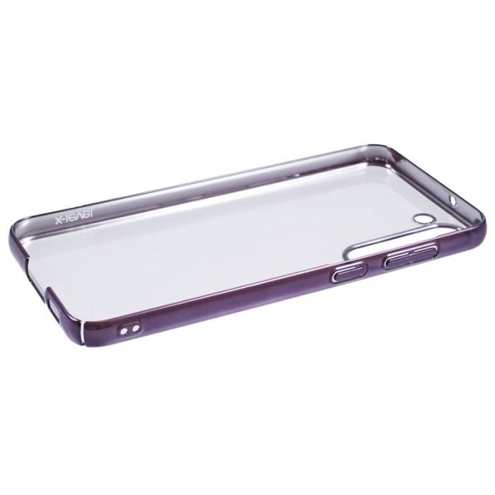 X-Level - X-LEVEL Galaxy S23+ Skal Klar Hård PC Baksida Lila