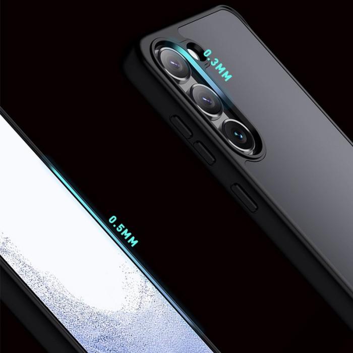 X-Level - X-LEVEL Galaxy S23 Ultra Skal Anti-drop TPU+PC Svartgrön