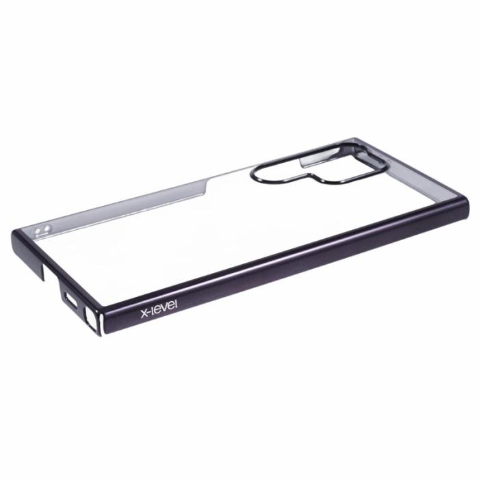 X-Level - X-LEVEL Galaxy S23 Ultra Skal Anti-Scratch Transparent Svart