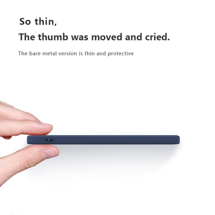 X-Level - X-LEVEL Galaxy S24 Ultra Skal i Flytande Silikon - Mörkblå