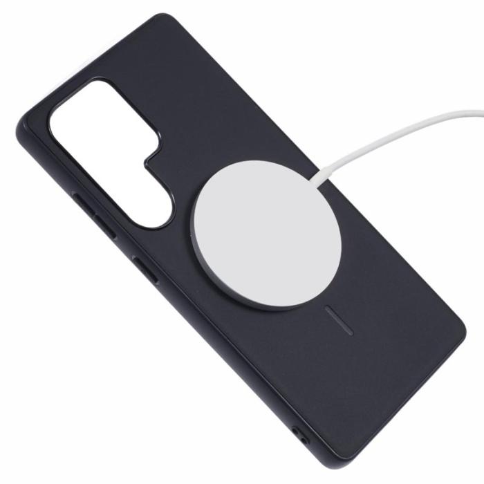 X-Level - X-LEVEL Galaxy S24 Ultra Skal MagSafe PC TPU PU Svart