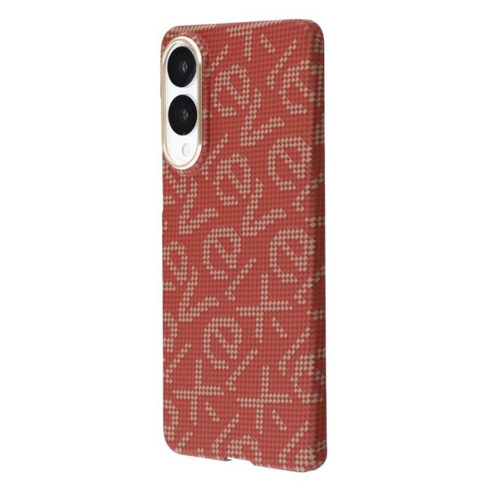 X-Level - X-LEVEL Galaxy S25 Edge Skal MagSafe PC Metall Röd