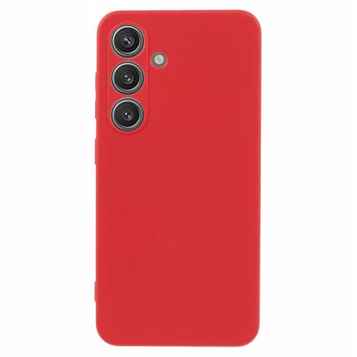 X-Level - X-LEVEL Galaxy S25 Skal Soft TPU Röd